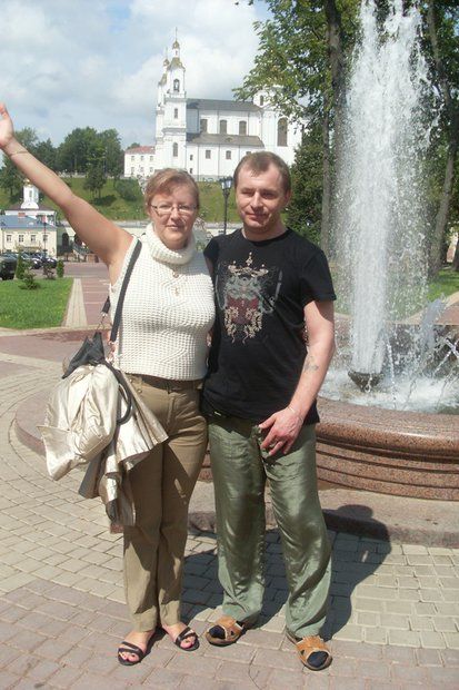 Владимир Батуро с женой.