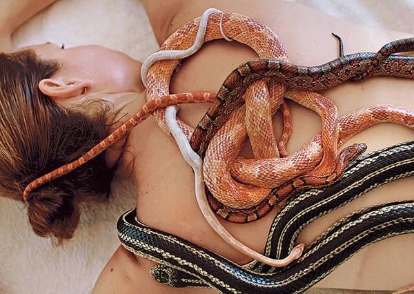 Змеиный массаж. Источник фото: Blogga.ru