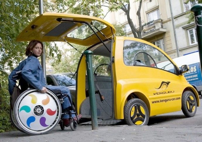 Kenguru — электромобиль для инвалидов