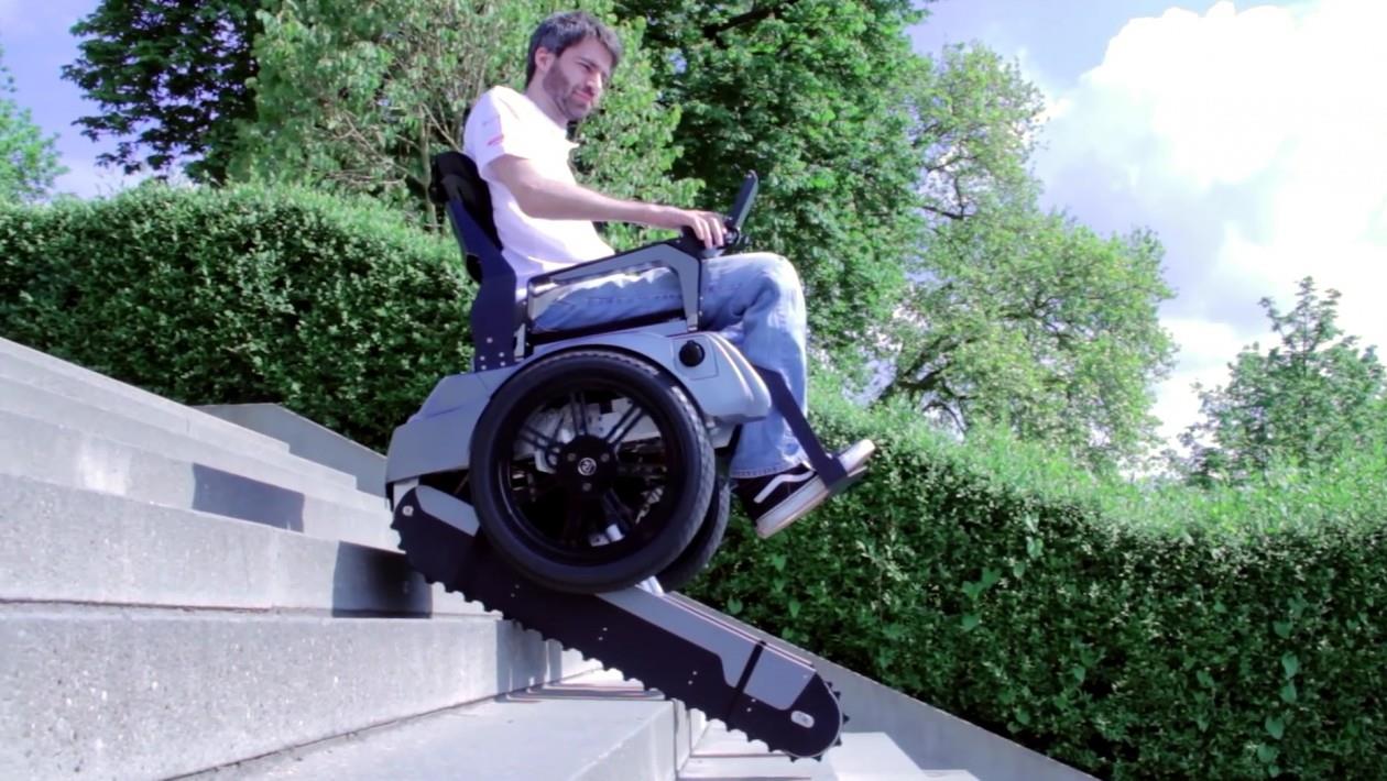 Scalevo: инвалидное кресло, которому не страшны бордюры, лестницы и прочие преграды