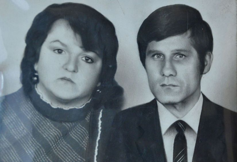 В молодости Татьяна и Николай Пронько успевали и дочь растить, и за хозяйством смотреть
